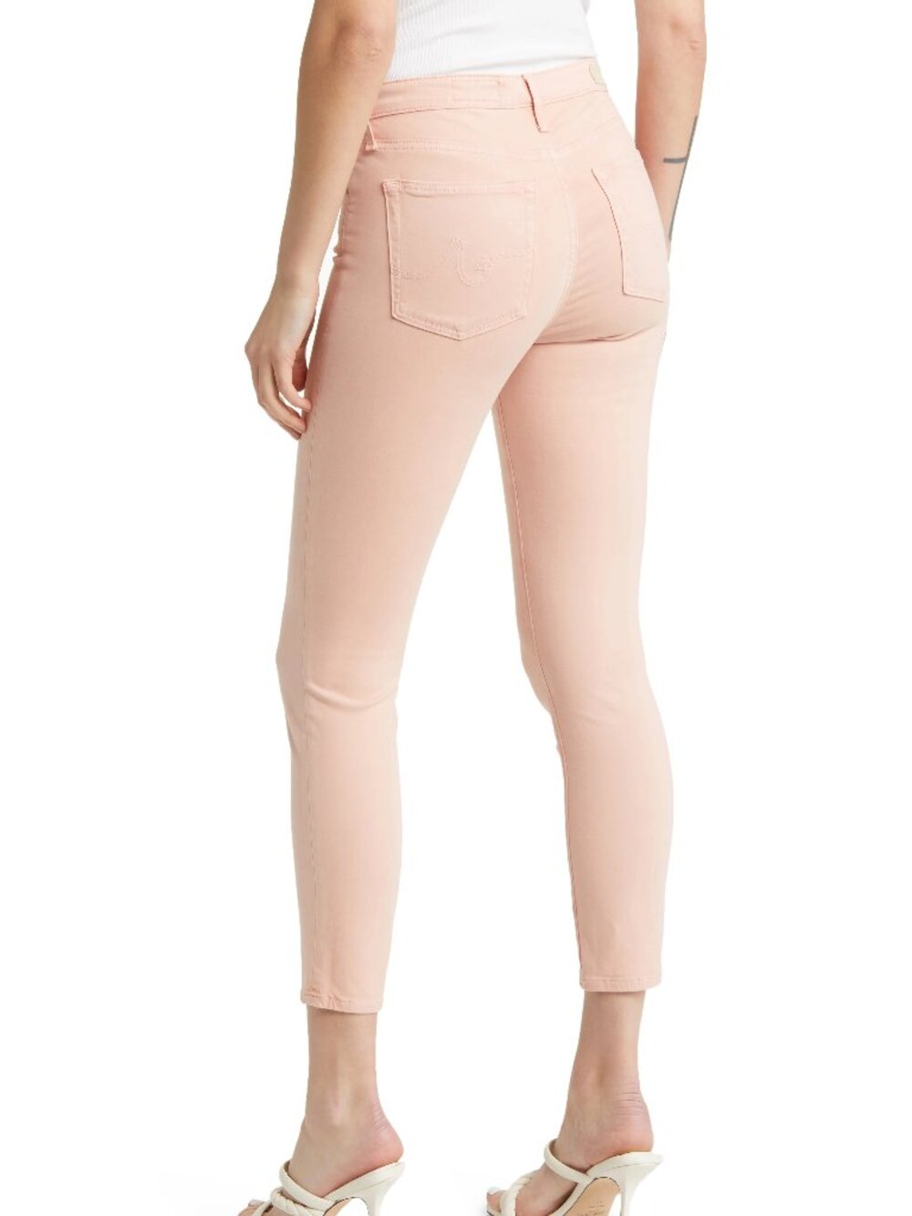 Adriano Goldschmied- THE PRIMA CROP in LUSCIOUS SUPERSTRETCH SATEEN Size 27 NWT